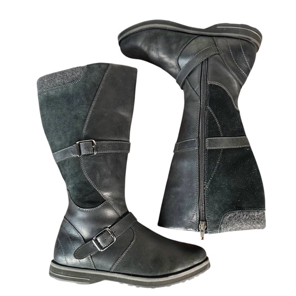 L.L.BEAN Tall Leather & Suede Riding Boots - Picture 10 of 10